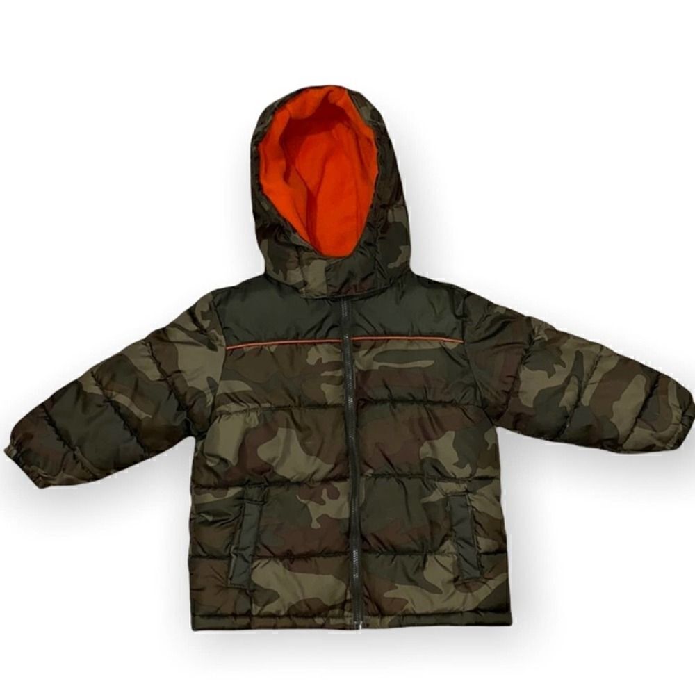 Faded Glory Camouflage Puffer Jacket